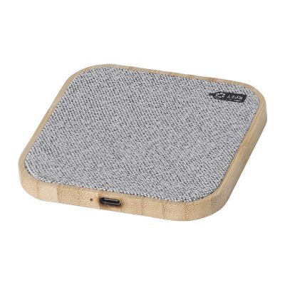 MOSES - Caricabatterie wireless in bambù 