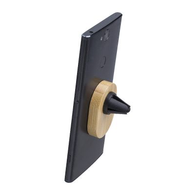 LARRY - Supporto auto per smartphone in bambù 