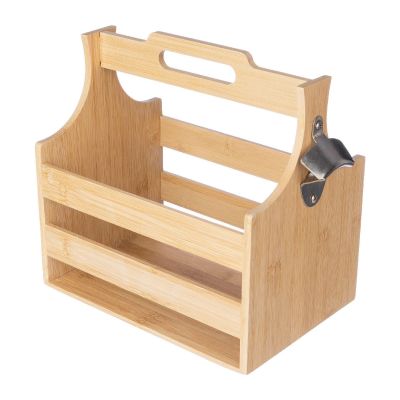 HANS - Portabottiglie in bambù 