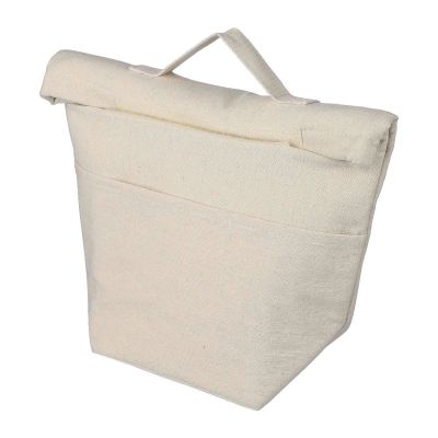 FEDE - Borsa frigo rolltop in cotone riciclato 220 g/m2 