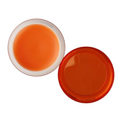 MALIK - Balsamo per labbra in vasetto trasparente colorato in AS 