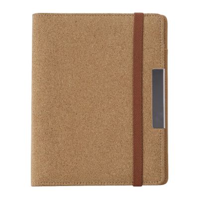 LORETTA - Portablocco in sughero, formato +/- A5 