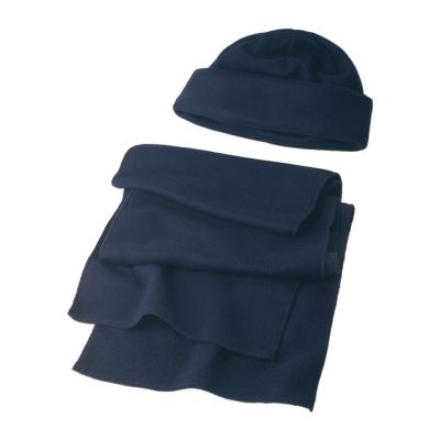 RUSSO - Set cappello e sciarpa in pile 