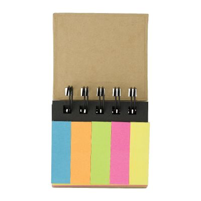 CLEMENCE - Set memo a spirale in vari colori 