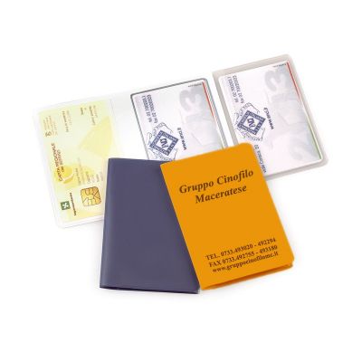 TRIPLE CARD - porta carte a tre ante