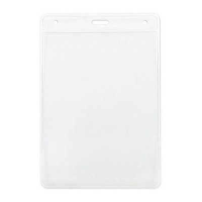 BADGE VM - bustine porta badge verticali in PVC