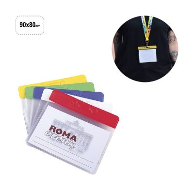 BADGE OS - porta badge orizzontale piccolo