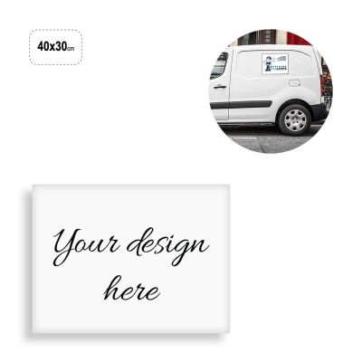 RECTANGEL SIGN - cartello magnetico rettangolare