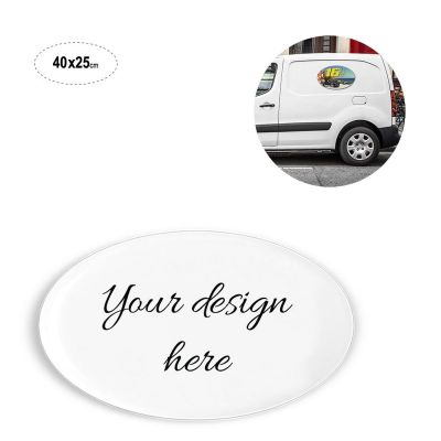 OVAL MANIFEST L - cartello manifestazioni ovale