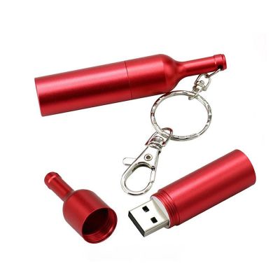 WINE METAL - Chiavetta USB bottiglia