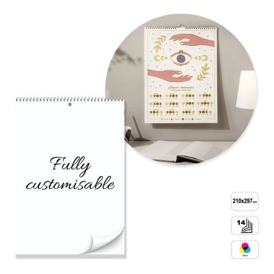 BERLIN - calendario da muro con spirale a 14 fogli