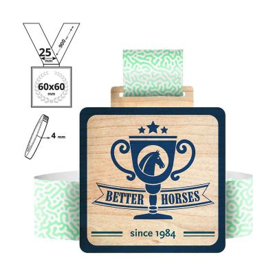 KAWASAKI - medaglia in compensato 4mm