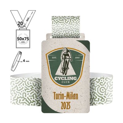 KOBE - medaglia in cartone riciclato 4mm