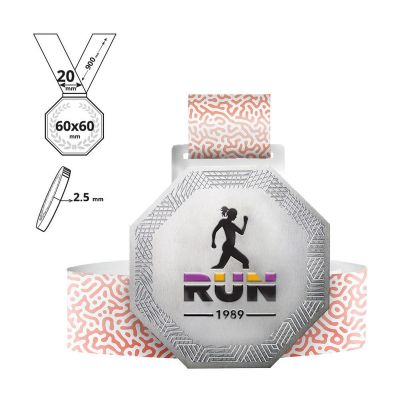 NAGANO - medaglia in acciaio 2,5mm