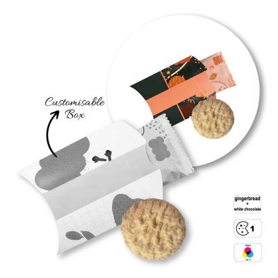 PILLOW COOKIE - morbido biscotto speziato ricoperto di cioccolato
