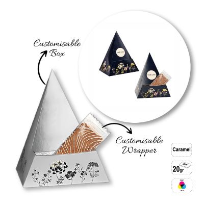 COOKIE PYRAMID - confezione di biscottini speziati al caramello