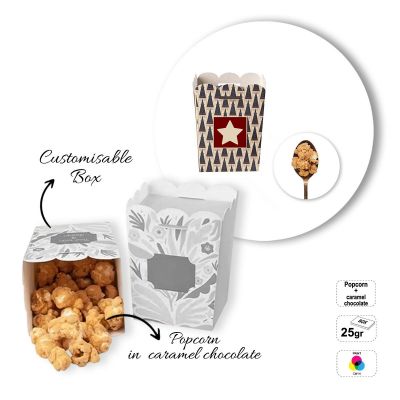 SWEET POPCORN BOX - confezione di popcorn dolce