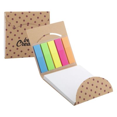 CREASTICK COMBO C ECO - Blocco appunti personalizzabile con note adesive