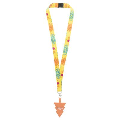 SUBYARD MOBILE XMAS SAFE - Lanyard portacellulare in rpet personalizzabile