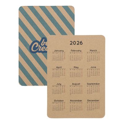 CREADATE POCKET ECO - Calendario personalizzabile tascabile