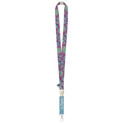SUBYARD C SAFE ECO - Lanyard personalizzabile con stampa in sublimazione