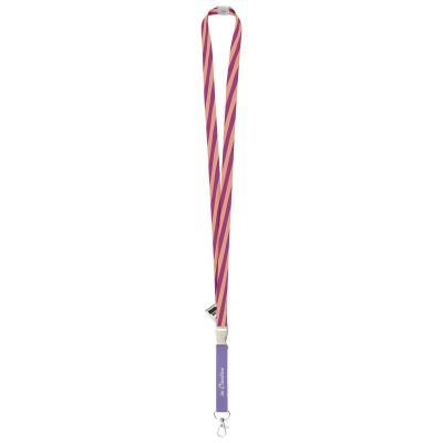 SUBYARD 15 C SAFE ECO - Lanyard personalizzabile con stampa in sublimazione