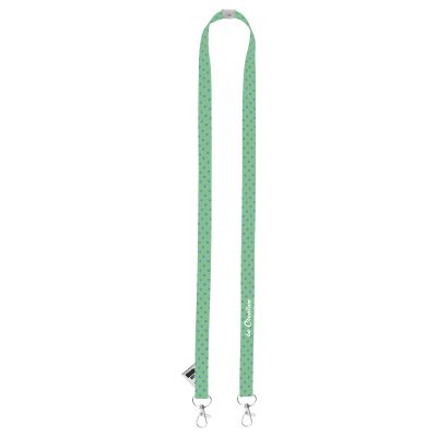 SUBYARD 15 DOUBLE SAFE ECO - Lanyard personalizzabile con stampa in sublimazione