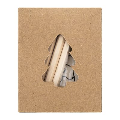 OPPLAND - Set decorazioni natalizie da colorare