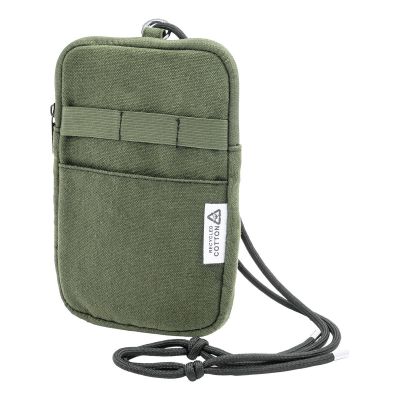 CANVAFON - Borsa portacellulare a tracolla in canvas riciclato