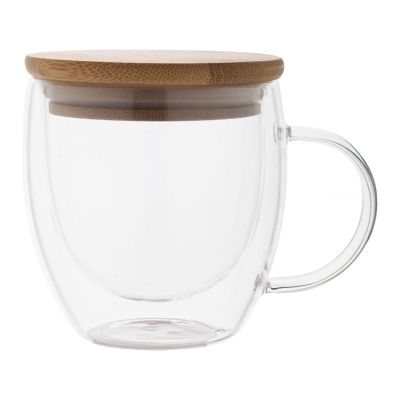 GROBINA MINI - Tazza termica in vetro borosilicato