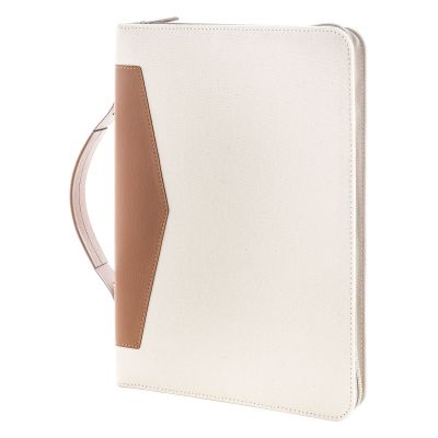 CARBASA ZIP - Portadocumenti in canvas riciclato