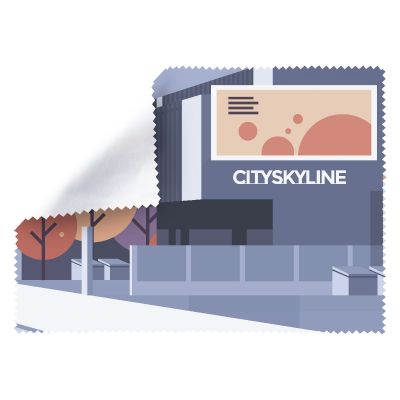 DIOPTRY RPET - Panno pulisci occhiali in rpet