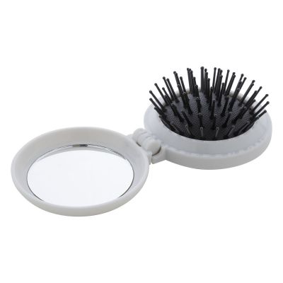 RABRUSH - Spazzola per capelli in rabs con specchio