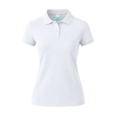 CHARLES - Polo Donna Bianco