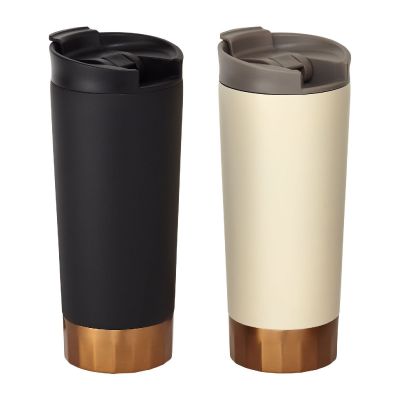 PEETA - Bicchiere con isolamento sottovuoto in rame da 500 ml