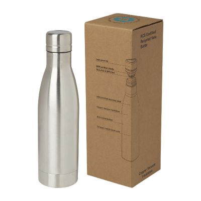 VASA - Borraccia termica con isolamento sottovuoto in rame e acciaio inossidabile riciclato certificato RCS da 500 ml