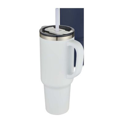 SYDNEY - Tazza con isolamento sottovuoto in rame a doppia parete certificata RCS con cannuccia da 1200 ml