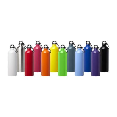OREGON - Borraccia da 750 ml in acciaio inossidabile certificato RCS a parete singola con moschettone