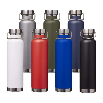 THOR - Borraccia termica in acciaio inossidabile riciclato RCS con isolamento sottovuoto in rame da 650 ml