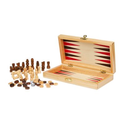 MUGO - Set giochi da tavolo 3 in 1