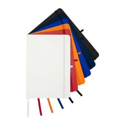 TEAK - Blocco note formato A5 con copertina rigida in materiale riciclato e pagine a righe