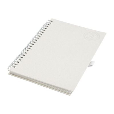 REALIZZATO - Blocco note a spirale Dairy Dream in formato A5 realizzato con cartoni del latte riciclati