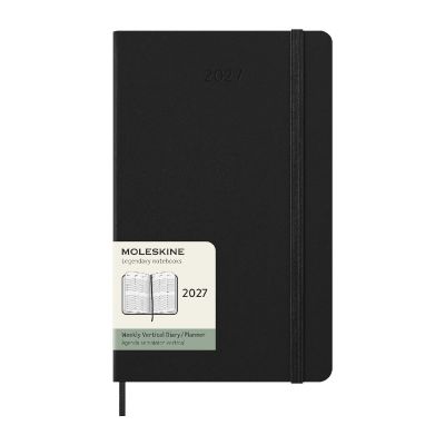 MOLESKINE - Agenda verticale 12 mesi formato L con copertina rigida