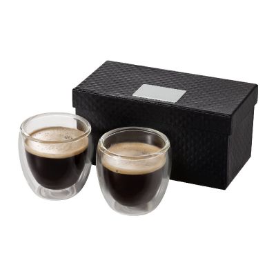 BODA - Set da 2 tazze in vetro per espresso