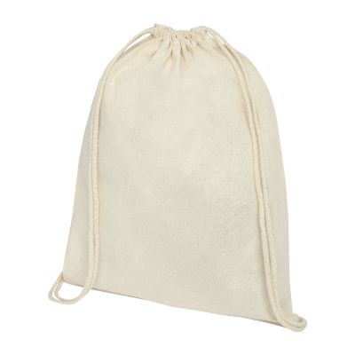 OREGON - Zaino con cordoncino in cotone da 140 g/m² - 5L