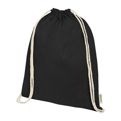 ORISSA - Zaino con cordoncino da 140 g/m² in cotone organico - 5L