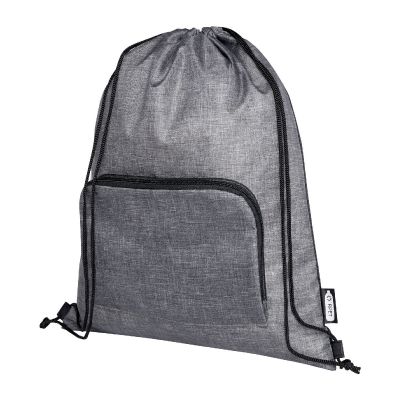 ASH - Borsa pieghevole con coulisse in materiale riciclato - 7L