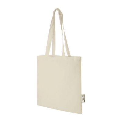 MADRAS - Tote bag in cotone riciclato GRS da 140 g/m2 - 7L