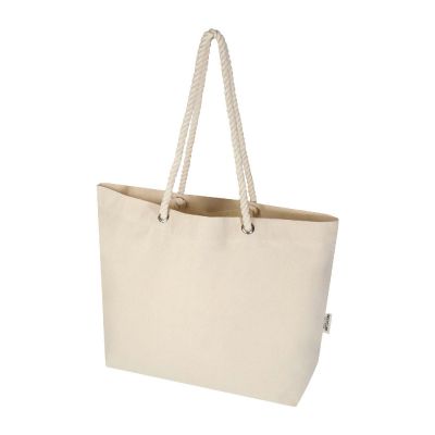FLORIDA - Tote bag da spiaggia in materiale riciclato certificato GRS 270 g/m²