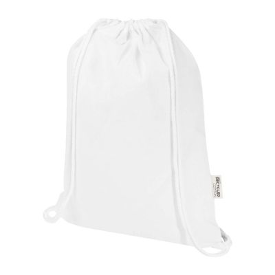 OREGON BLEND - Borsa con cordoncino in materiale riciclato GRS da 140 g/m² - 5L